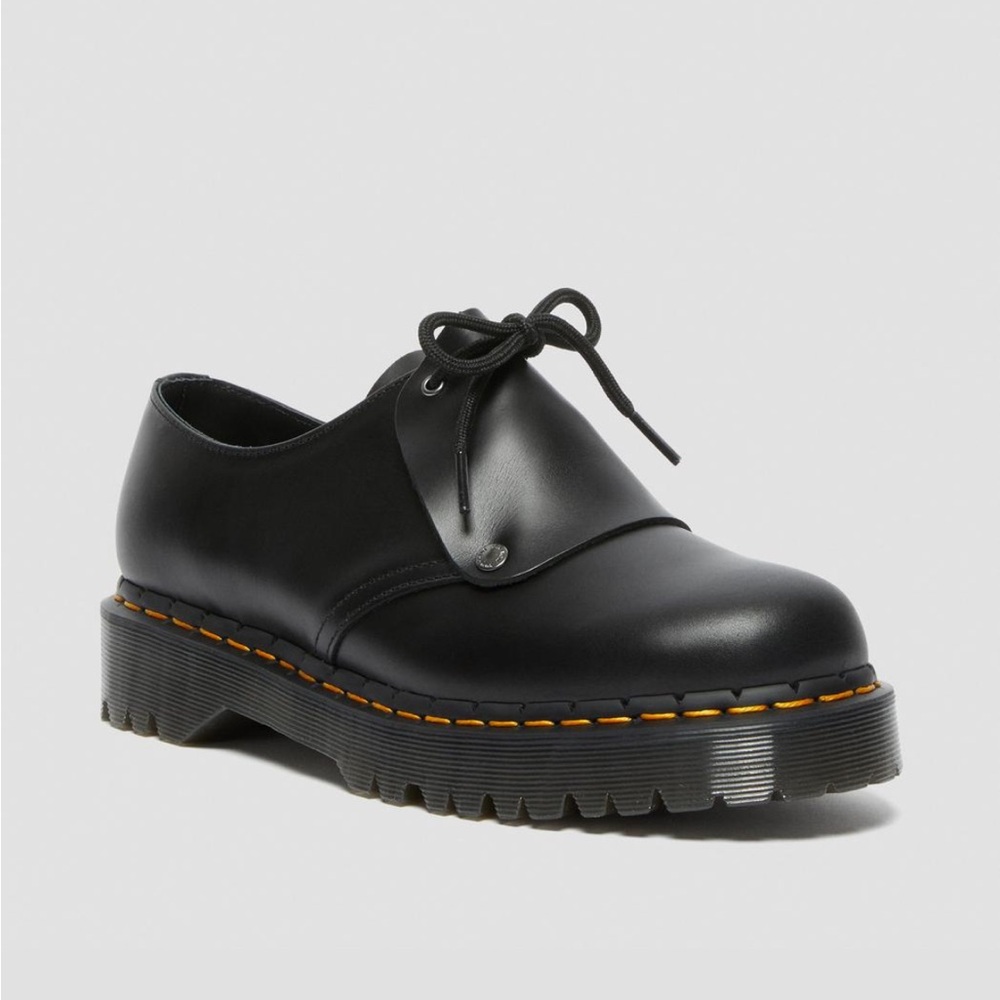 🖤DR MARTENS BLACK BEX BRANDO LEATHER OXFORD SHOES NIB🖤
